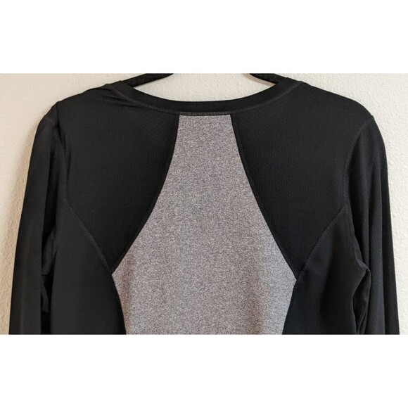 Cabi Women's Style 951 Dynamo Black Gray Long Sleeve Athletic Shirt Size Medium - Picture 6 of 8